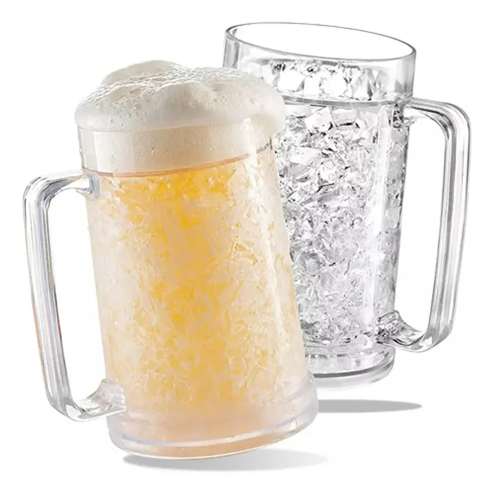 Jarra Simulación De Agua Para Mantener Bebidas Frias 414 Ml 4