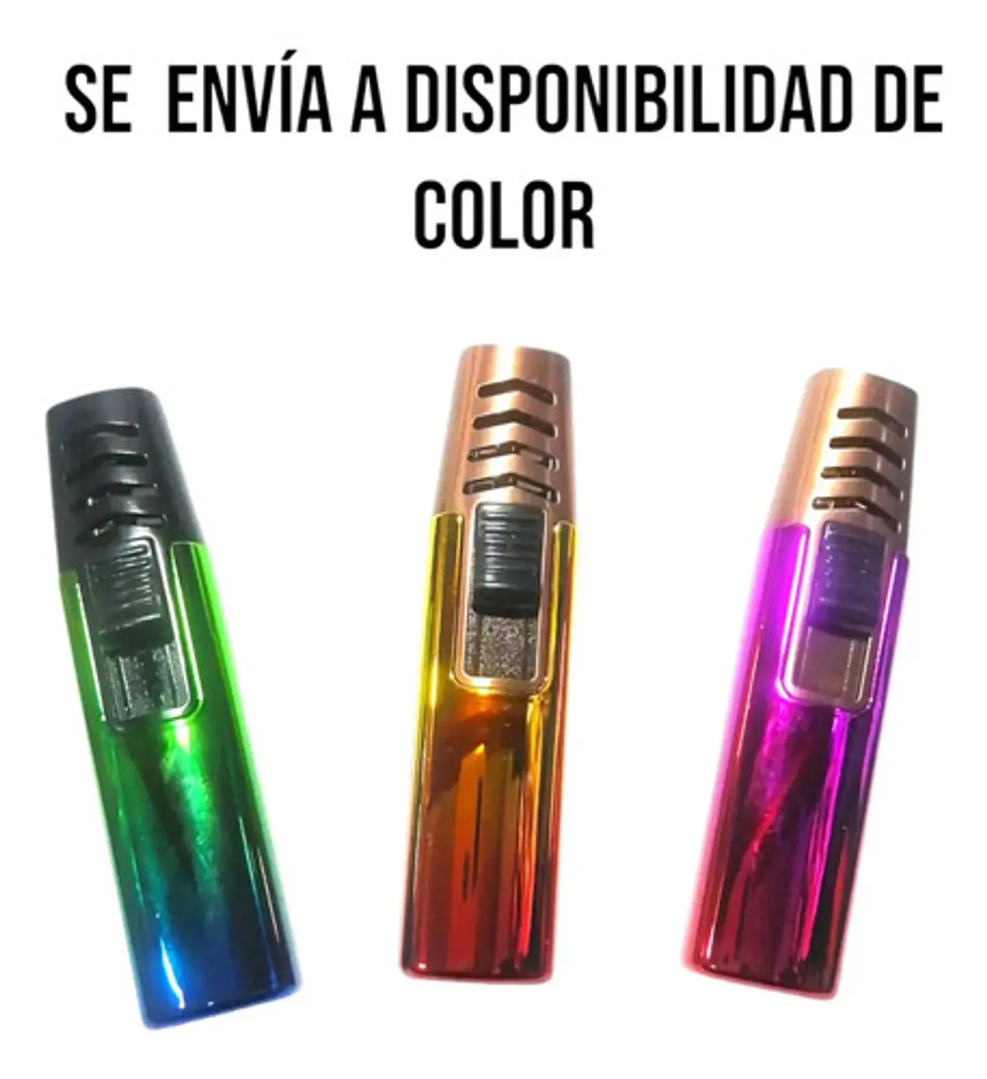 Encendedor Metalico + Repuesto 4