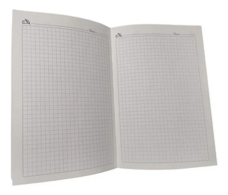 Cuaderno Agenda Con Diseños Cuadriculada 21