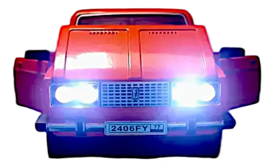 Fiat 125p, Auto Escala 1:24, Metálico Con Luces Sin Caja. 6