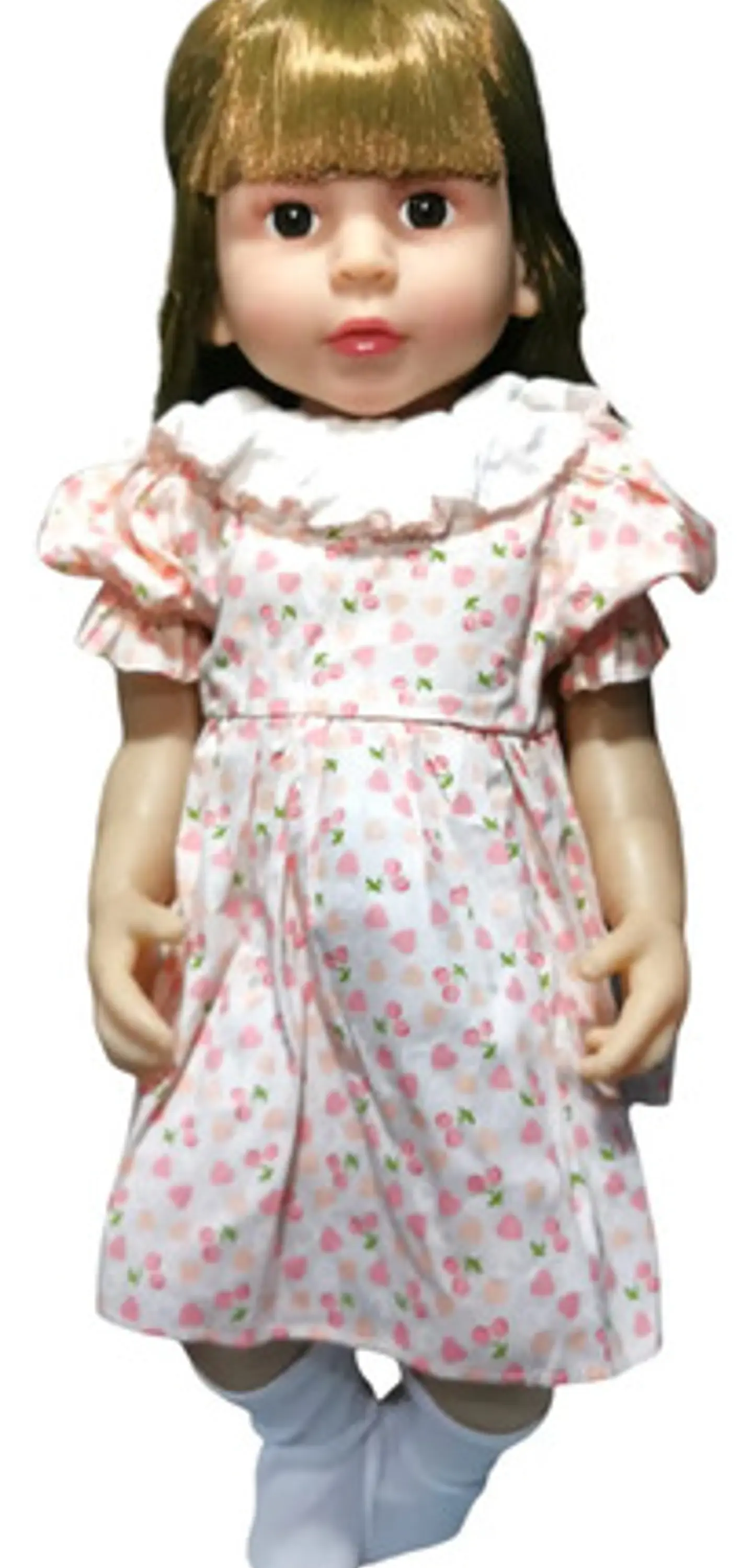 Muñeca Bebé Reborn Macro 55cm Cuerpo Blando Silicona Articulada Rosa 1