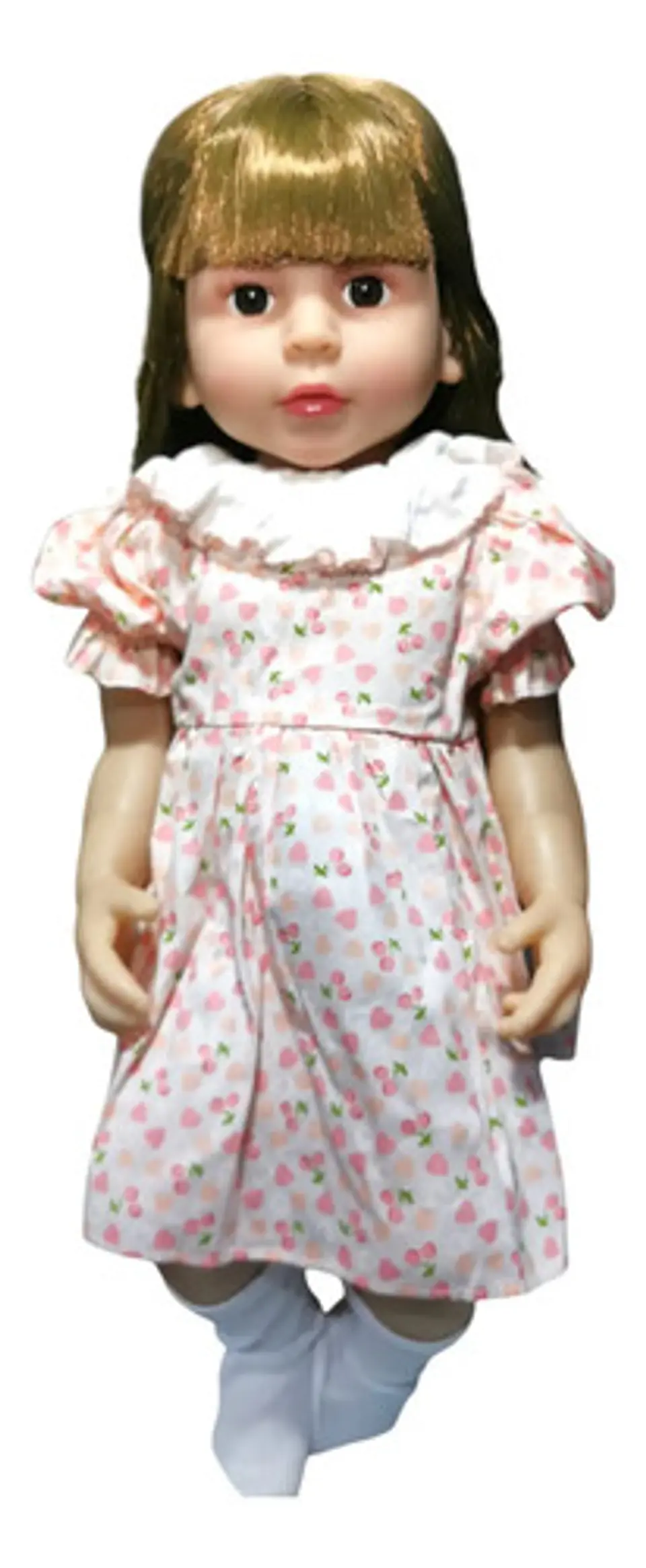Muñeca Bebé Reborn Macro 55cm Cuerpo Blando Silicona Articulada Rosa 1