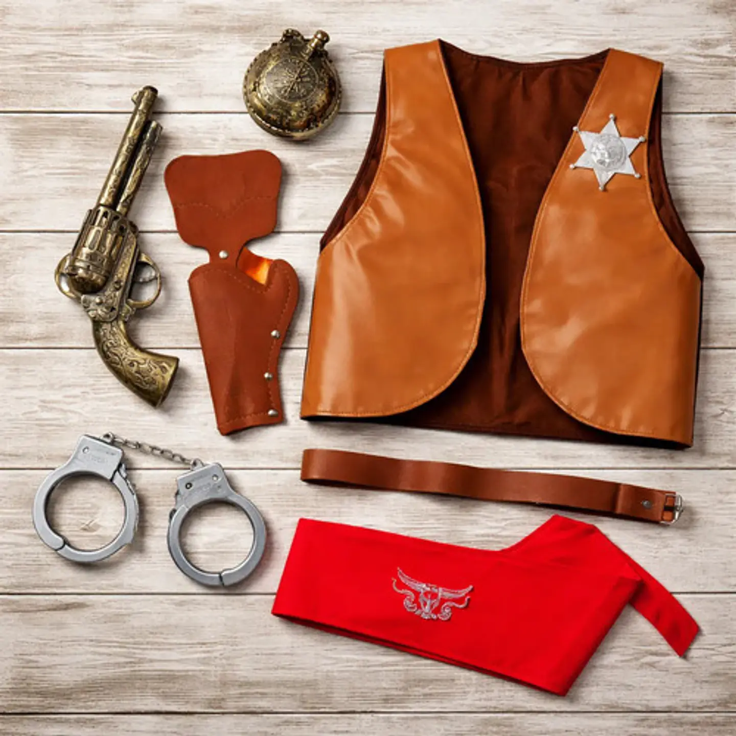 Set Vaquero Accesorios Disfraz Niños 1