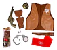 Set Vaquero Accesorios Disfraz Niños - Miniatura 2