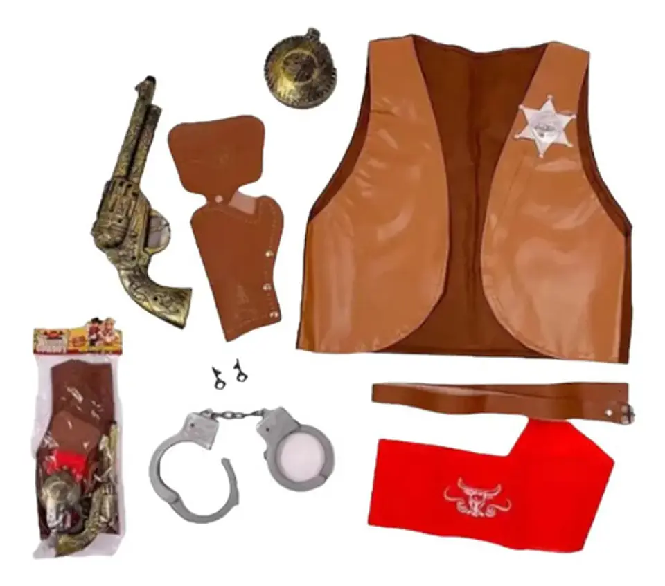 Set Vaquero Accesorios Disfraz Niños 2