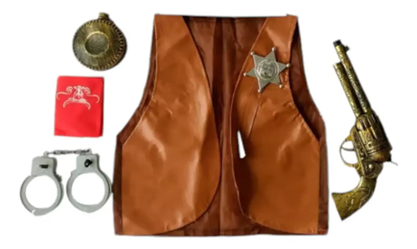 Set Vaquero Accesorios Disfraz Niños 4