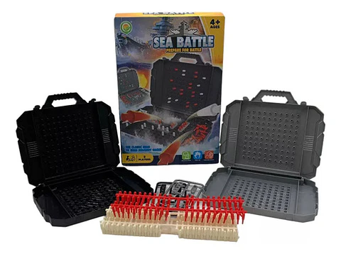 Juego Batalla Naval Juguete Para Niños Didáctico
