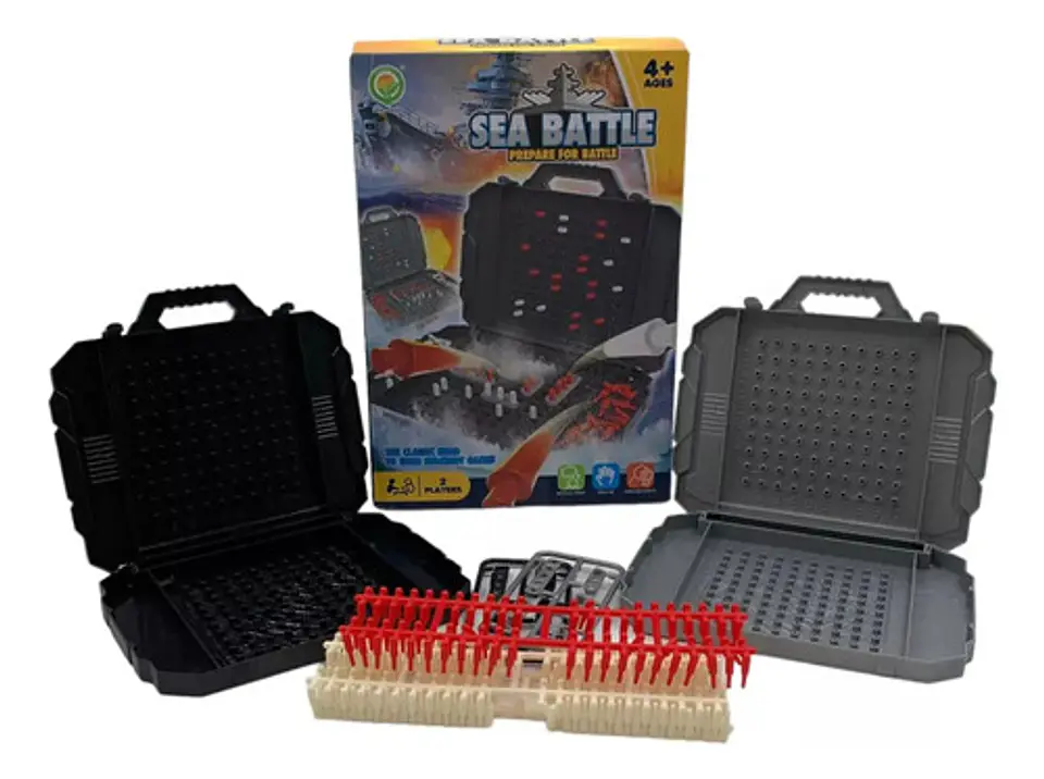 Juego Batalla Naval Juguete Para Niños Didáctico 1