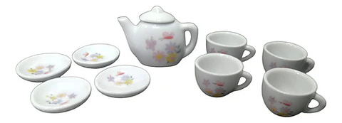 Set De Mini Te Infantil 10 Pcs Juego Niñas Ceramica Infantil