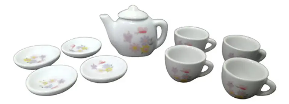 Set De Mini Te Infantil 10 Pcs Juego Niñas Ceramica Infantil 1