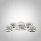 Set De Mini Te Infantil 10 Pcs Juego Niñas Ceramica Infantil - Miniatura 11