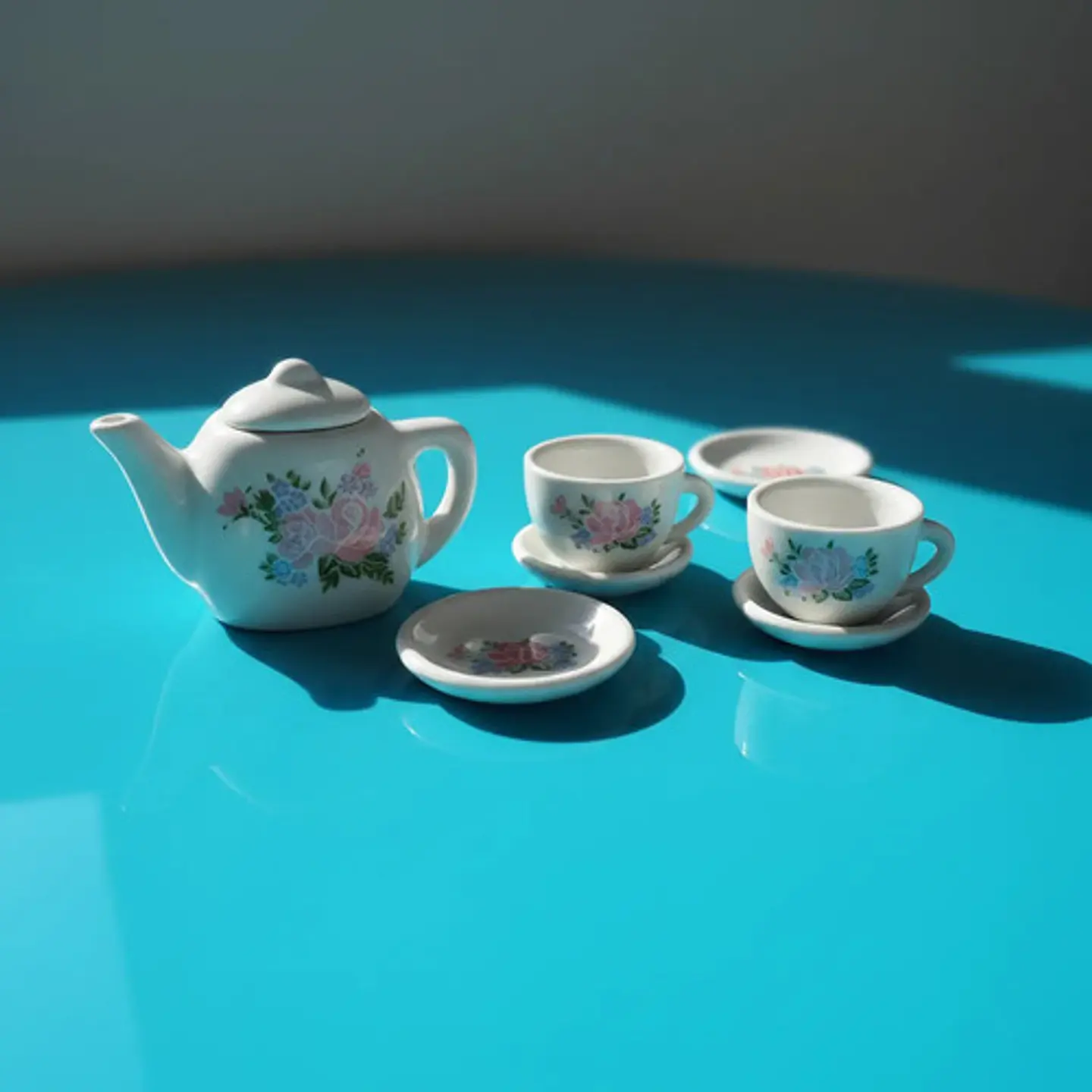 Set De Mini Te Infantil 10 Pcs Juego Niñas Ceramica Infantil 16