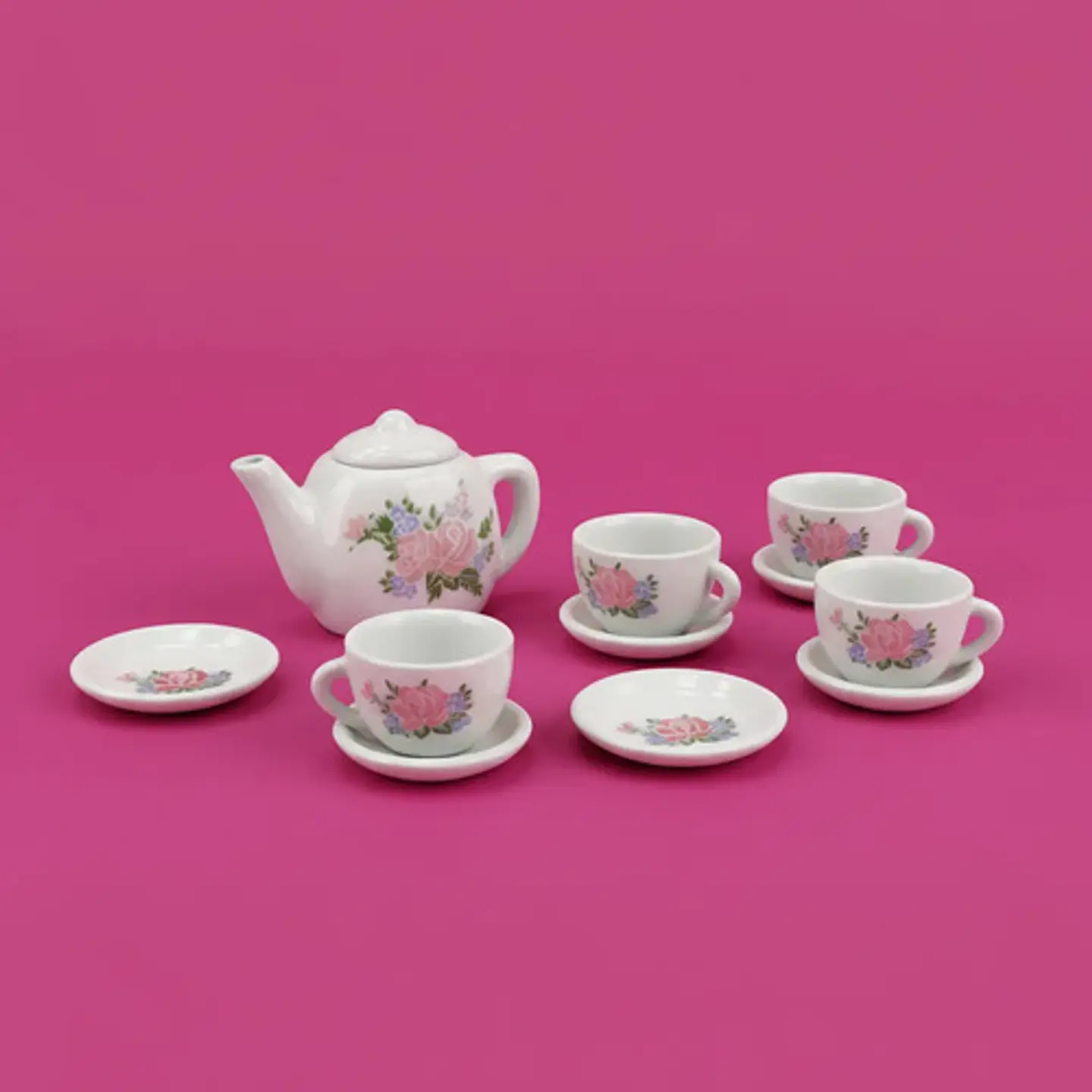 Set De Mini Te Infantil 10 Pcs Juego Niñas Ceramica Infantil 17