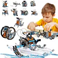 Robot Juguete Educativo Kit Solar 12 En 1 Robotica Stem Arma Color Blanco Personaje Robot Blanco 12 En 1 - Miniatura 1