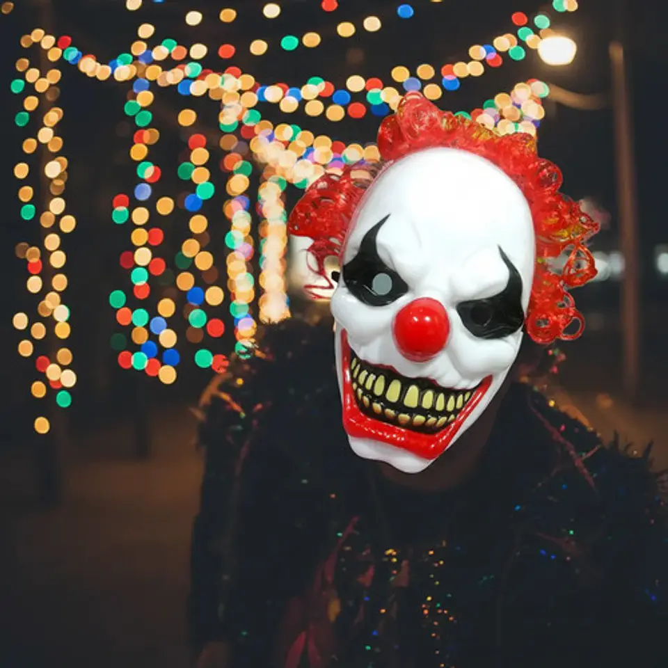 Mascara Payaso Purga Disfraz Fiesta 3
