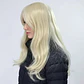Peluca Larga Lisa Rosa Disfraz Halloween Cosplay Karol G - Miniatura 3