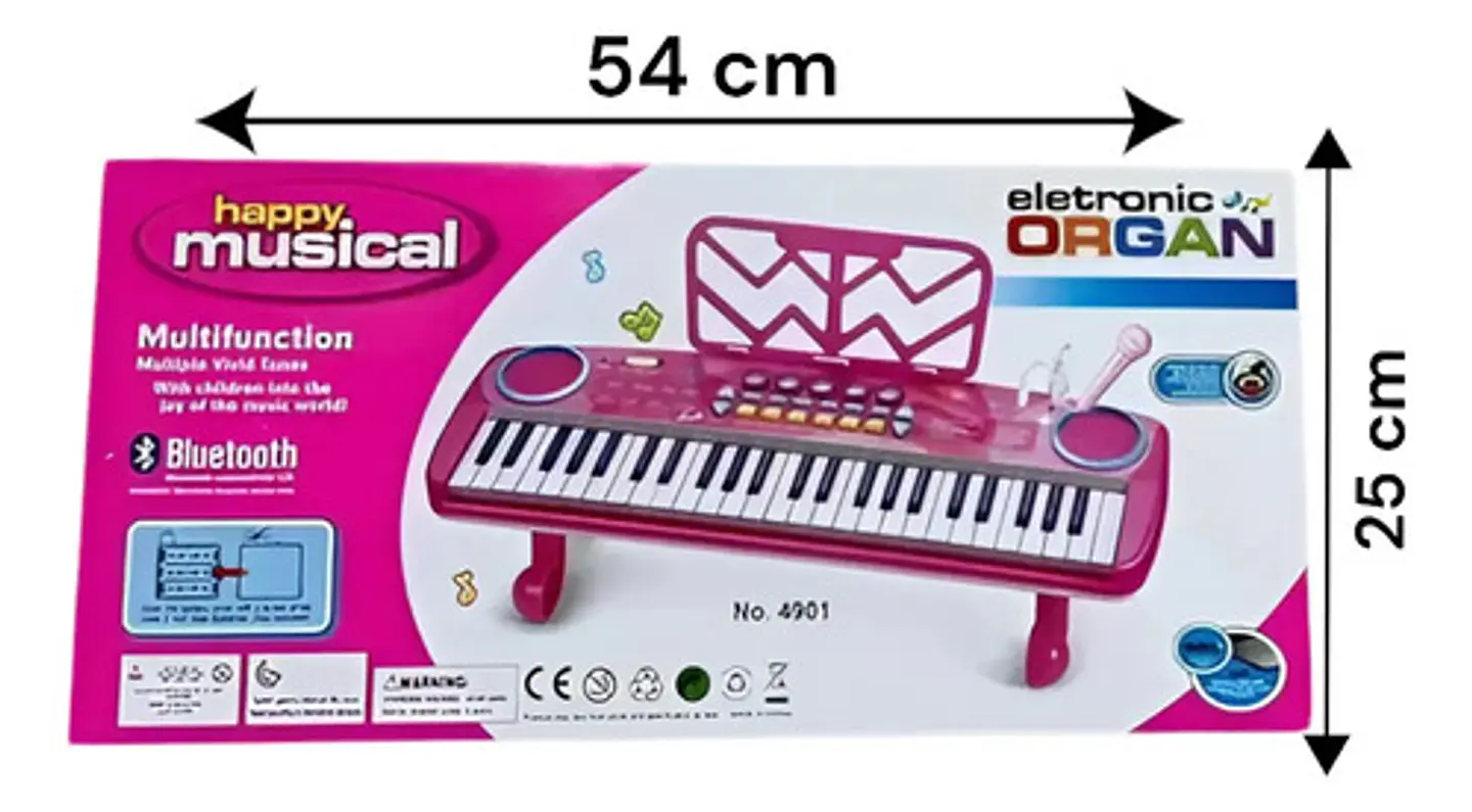 Piano Para Niños Organeta Bluetooth 4
