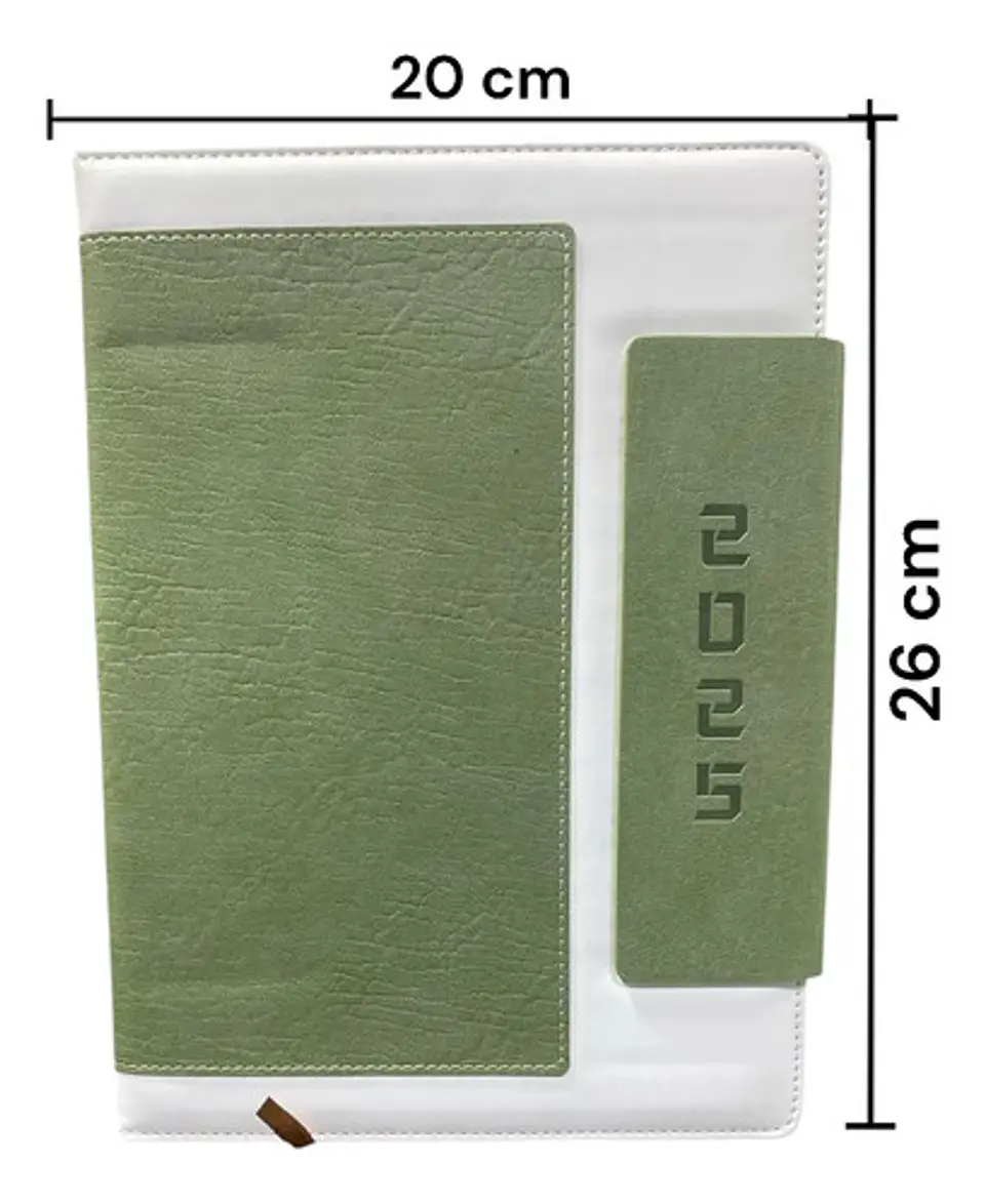 Agenda Broche Magnetico Grande Organizadora 2025 4