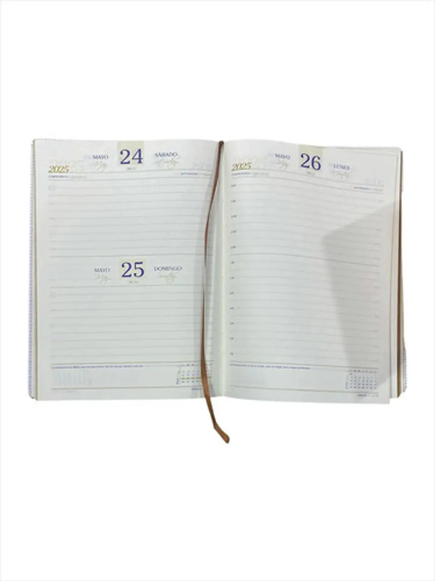 Agenda Broche Magnetico Grande Organizadora 2025 6