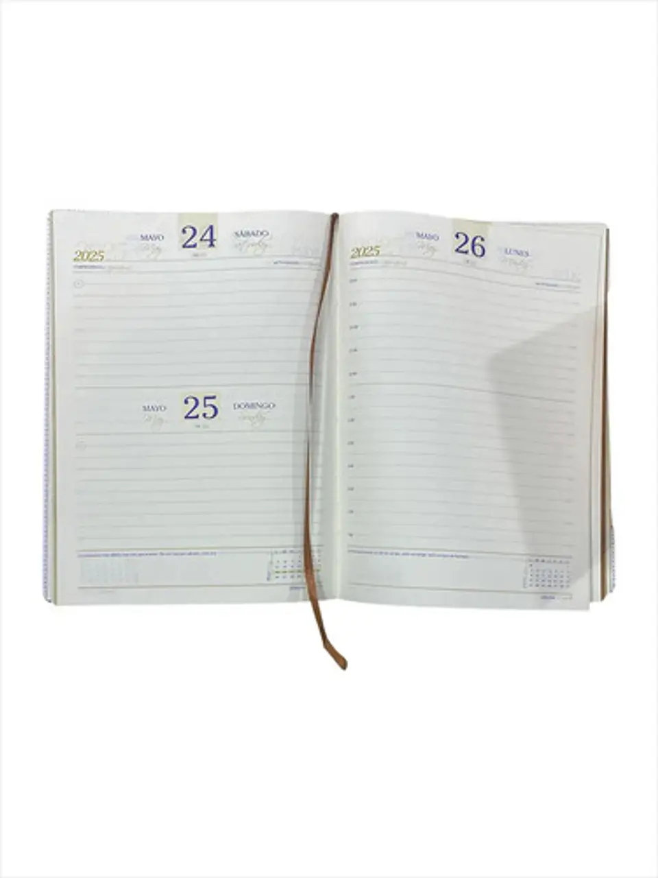 Agenda Broche Magnetico Grande Organizadora 2025 10