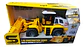 Camión Constructor Retroexcavadora Luz Sonido Niños Juguete Color Amarillo Retroexcavadora Personaje Retro Excavadora - Miniatura 1