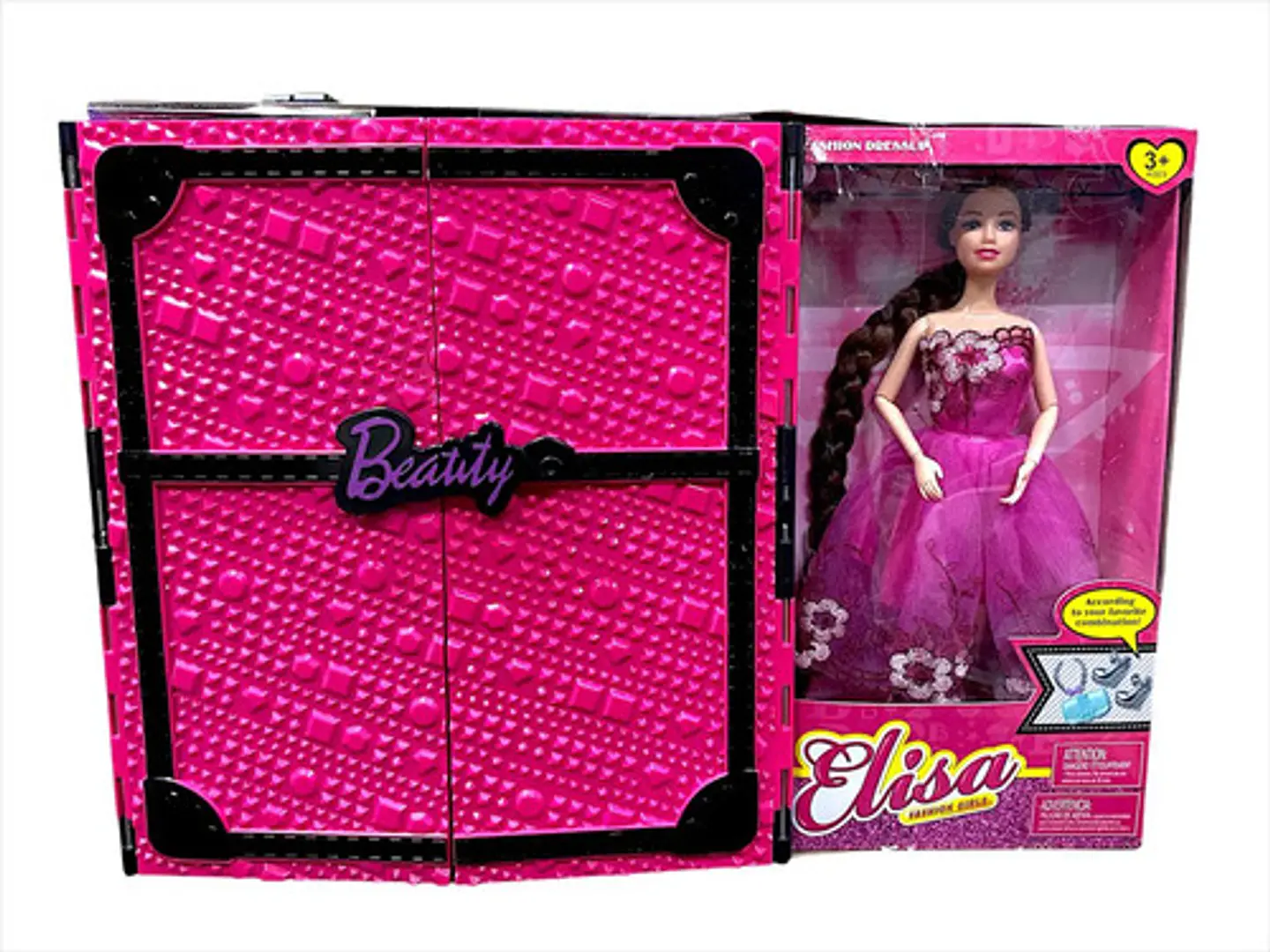 Armario Closet De Lujo Set De Fantasia Muñeca Vestidos 1