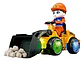 Excavadora Juguete Niños Luces Sonido Camion Carro - Miniatura 1