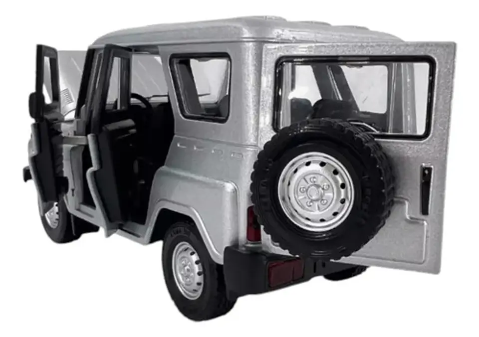 Campero Uaz 4x4 A Escala 1:24. 4