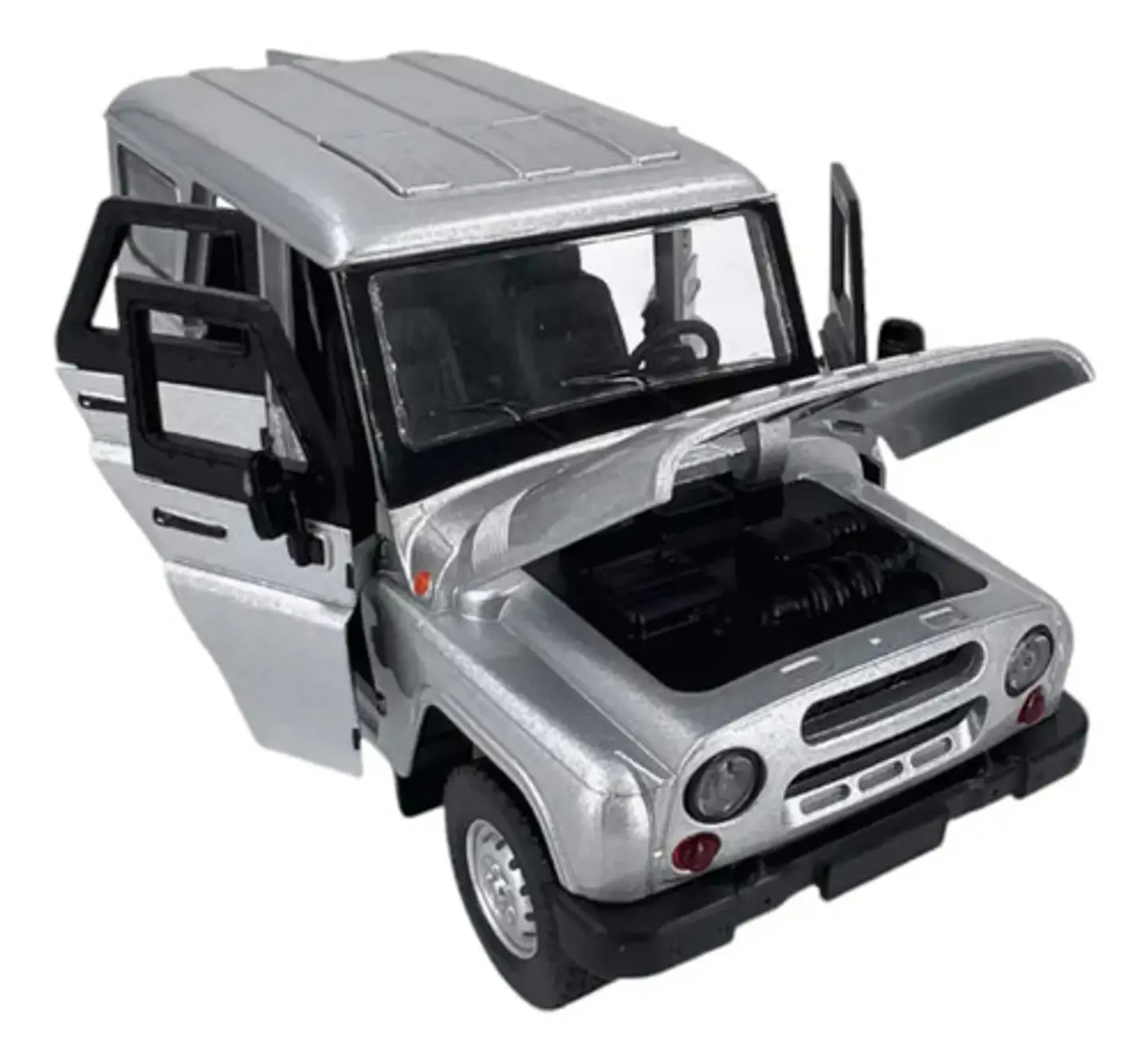Campero Uaz 4x4 A Escala 1:24. 6