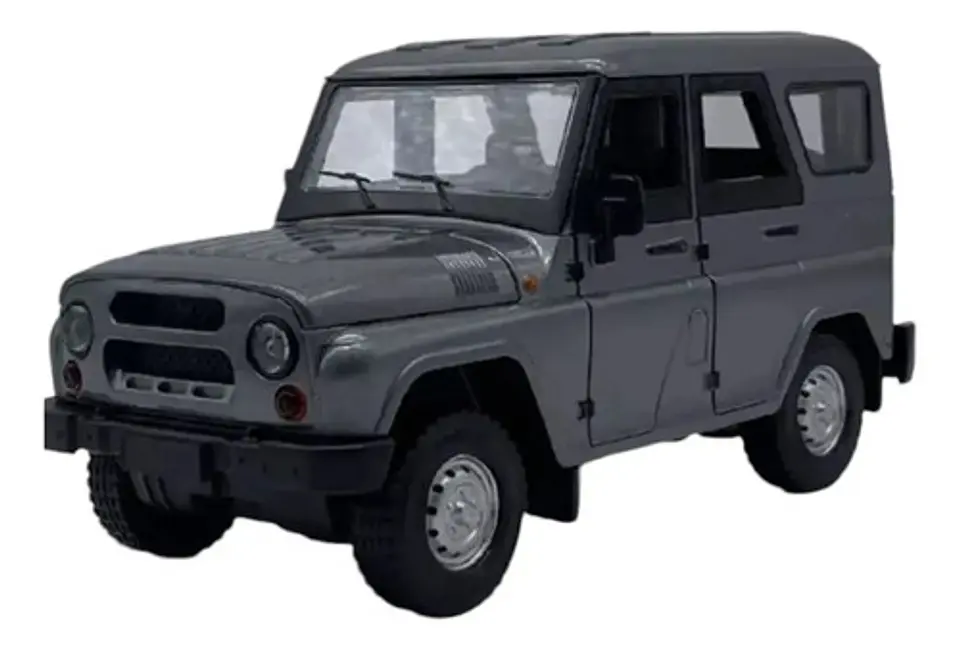 Campero Uaz 4x4 A Escala 1:24. 7