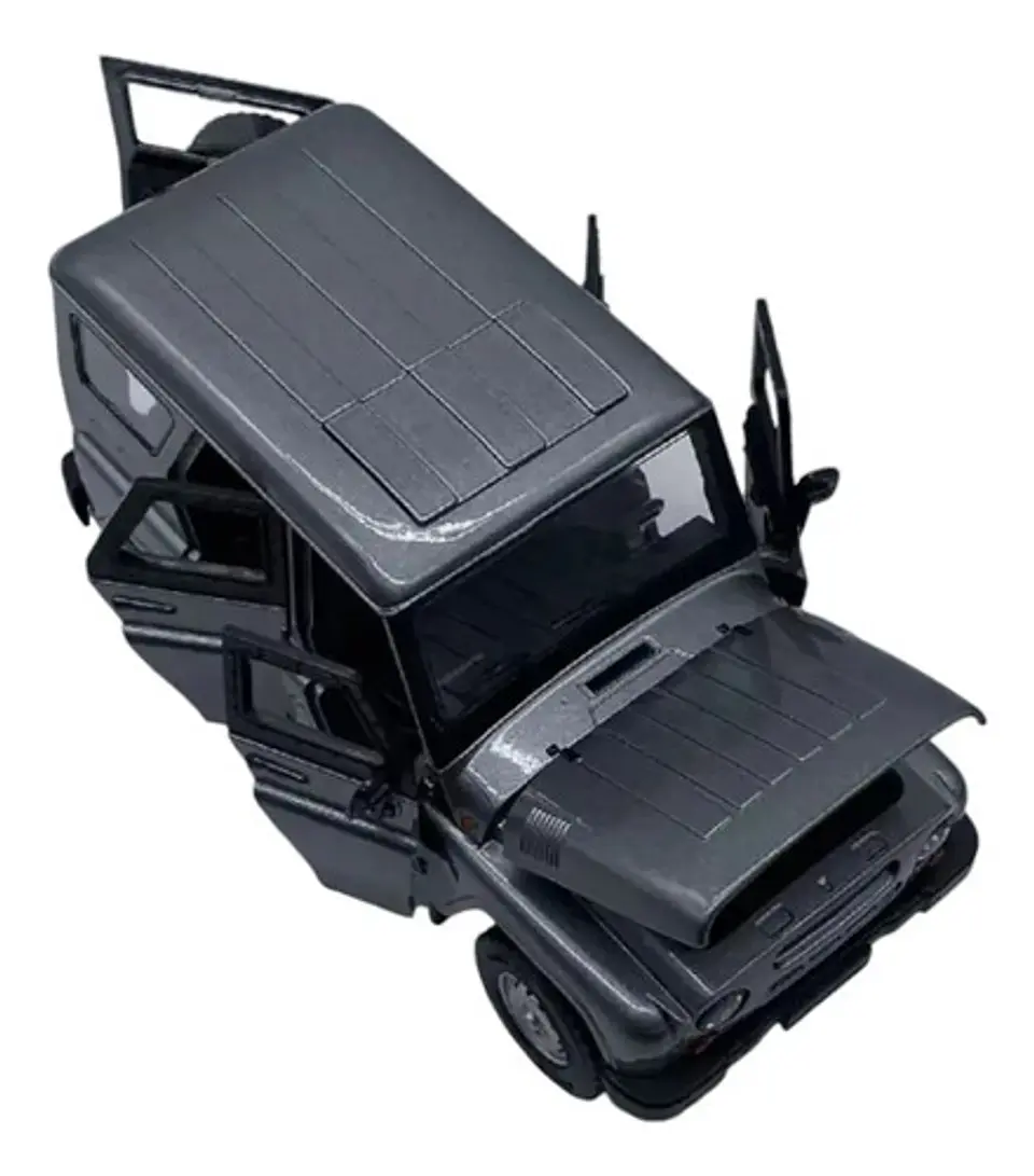 Campero Uaz 4x4 A Escala 1:24. 9
