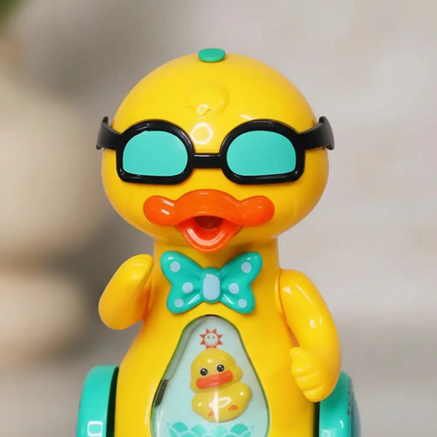Juguete Pato Musical Humo Luces Sonido Niños 1