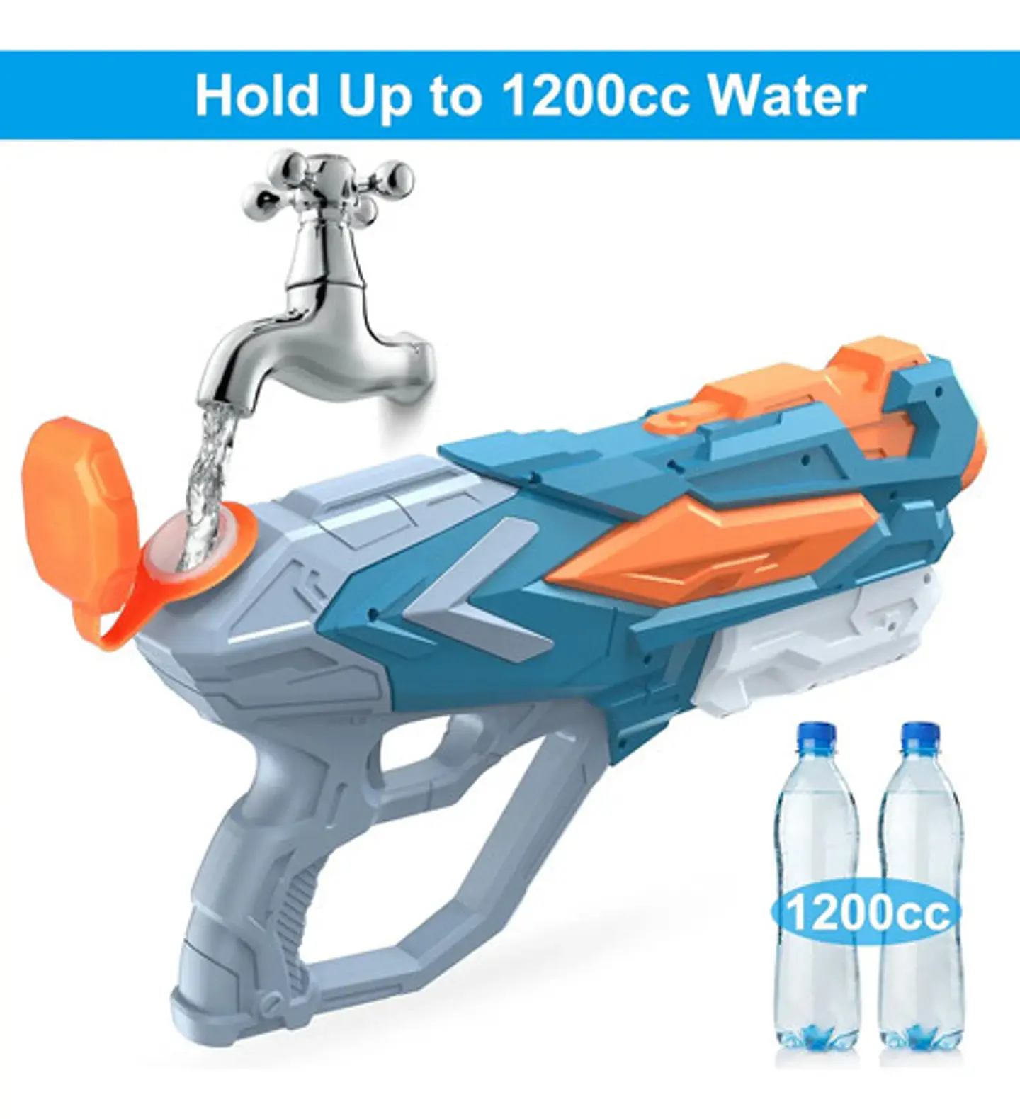 Pistola De Agua Jugute Playa Piscina Niños Adultos,chorro 7