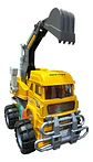 Camion Contruccion Juguete Excavadora Carro Luces Sonido - Miniatura 1