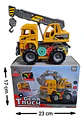 Camion Contruccion Juguete Excavadora Carro Luces Sonido - Miniatura 3