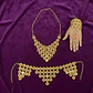 Accesorios Diadema Aretes Cinturon Collar  Danza Del Vientre Disfraz Arabe - Miniatura 15