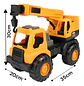 Camión Constructor Retroexcavadora Grua Volqueta Niños - Miniatura 2