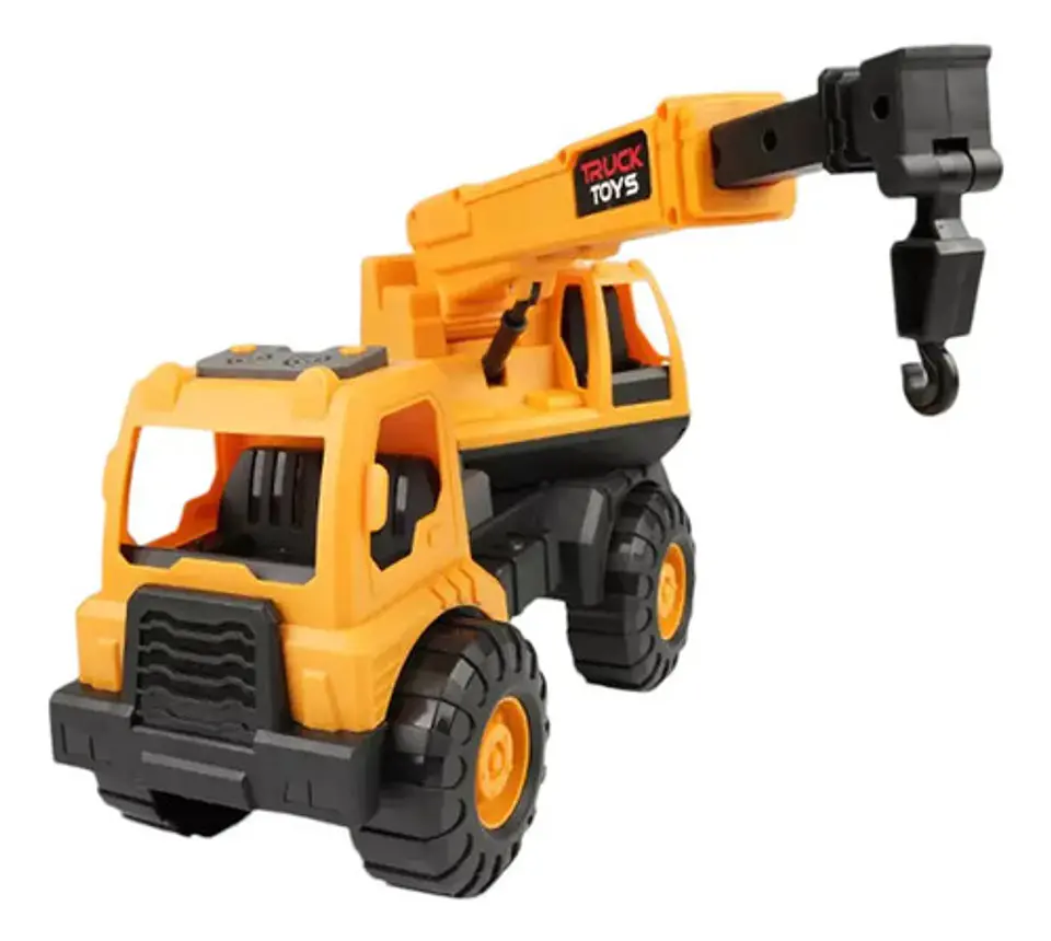 Camión Constructor Retroexcavadora Grua Volqueta Niños 3