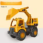 Camión Constructor Retroexcavadora Grua Volqueta Niños - Miniatura 9