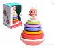 Juguete Apilable Bibi-irn Conejo Rosa Plástico Para Bebés 0-6 Meses - Miniatura 3