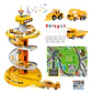 Pista Parqueadero De Juguete Six Six Zero 4 Niveles Con Luz Y Sonido Amarilla Amarillo - Miniatura 2