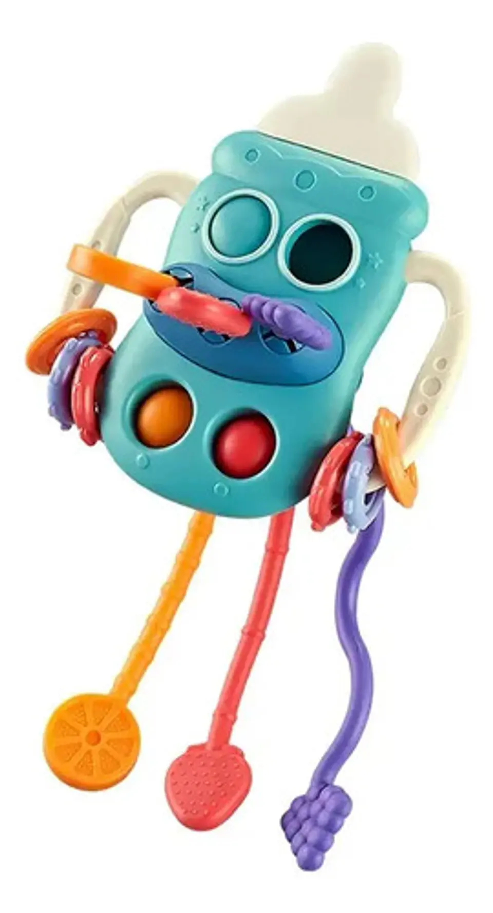 Juguete Biberón Sensorial 5 En 1 Bebe Juego Estimulacion 4