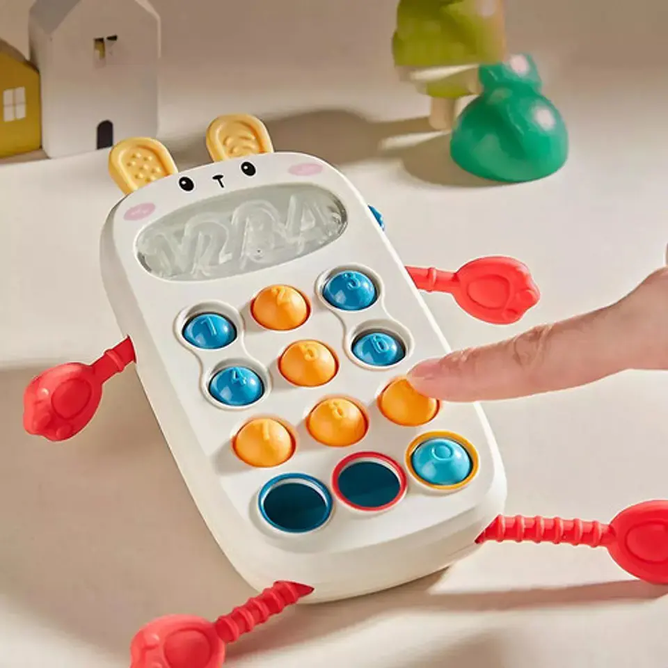 Juguete Aprendizaje Sensorial Telefono Interactivo Bebe 8en1 3