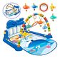 Gimnasio Bebé Huanger Piano Musical Manta Didáctica 0-24 Meses - Miniatura 4