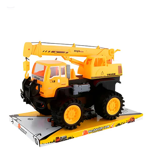 Camión Constructor Volqueta Retro Gr Fricción Niños Plástico