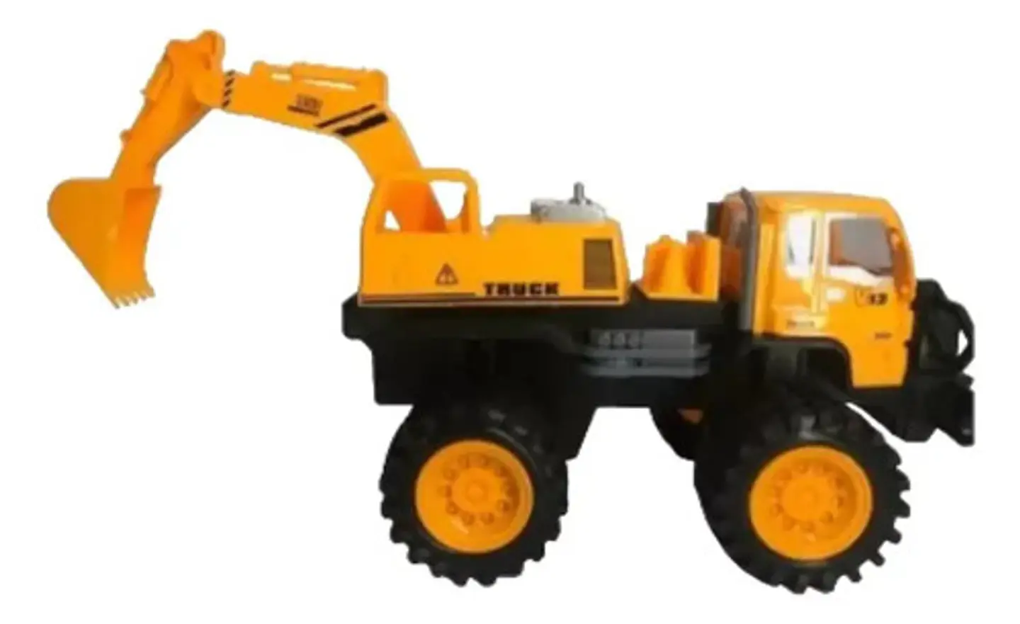 Camión Constructor Volqueta Retro Gr Fricción Niños Plástico 9