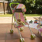 Set Coche Muñecas Niñas Infantil Cuna Comedor Muñecos 3 En 1 - Miniatura 6