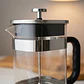 Cafetera Embolo Prensa Francesa 1000cc Vidrio Negra Color Ne - Miniatura 1