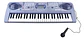 Organeta Piano 54 Teclas Usb Mp3 Micrófono Color Negro 5v - Miniatura 2