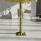 Arbol Navidad Dorado Bodas Arreglos Decor 1.8m Hojas 160 Led - Miniatura 6